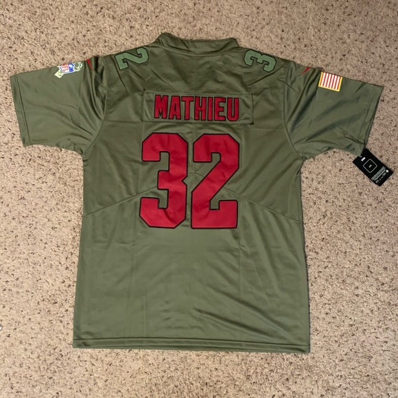 Tyrann Mathieu Salute to Service Jersey - Picture 4 of 5